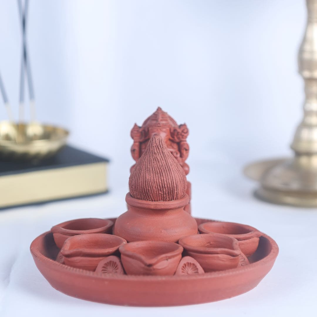 Khavi Arts Handmade Terracotta | Ideal for Home Decor | Eco Friendly Gifting Option