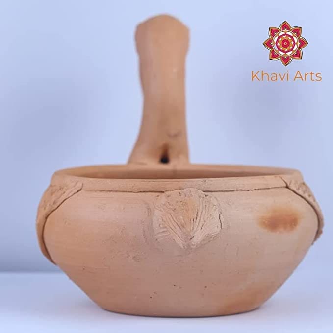 Khavi Arts Handmade Terracotta Clay Duck Shaped Pot/ Planter | Ideal for Home Decor| Eco Friendly